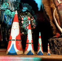 wooden stacking santa claus 